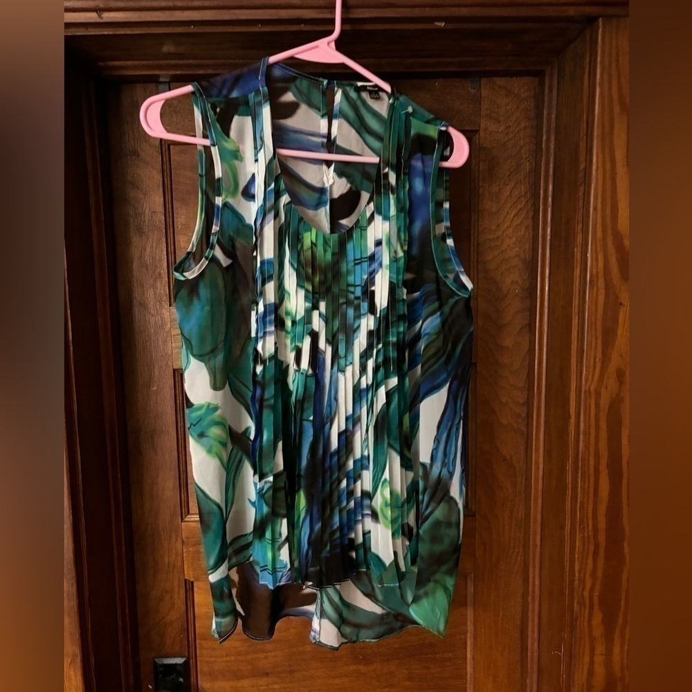 Milano sheer chiffon blouse